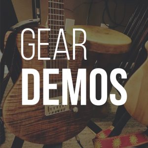 Music gear demos from Chris Cooper Music and Blue Collar Shred